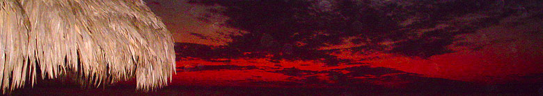 Red Sunset at Playa del Socorro